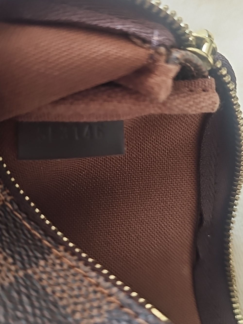 LV 2016 Damier Ebene Translantic Mini Pochette Accessories - Picture 9 of 9